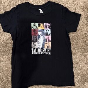 Kids Black Graphic Tee - The Eras Tour
